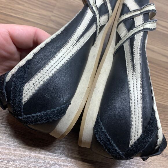 RARE Onitsuka Tiger Asics Ballet Flats Sneaker Mary Jane Style Women Size 9 - Picture 6 of 16